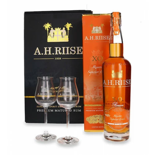 A H Riise XO Reserve Superior Cask Gift Pack 3 A H Riise XO Reserve Superior Cask Gift Pack