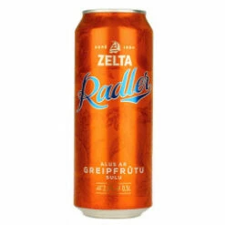 Aldaris Zelta Radler Grapefruit Can