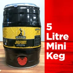 Moon Gazer Jigfoot Golden Ale 5 Litre Mini Keg