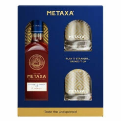 Metaxa Twelve Star Gift Pack