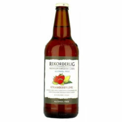 Rekorderlig Strawberry And Lime Alcohol Free Cider 500ml