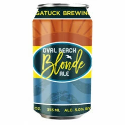 Saugatuck Oval Beach Blonde Ale Can