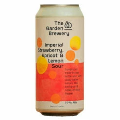 The Garden Imperial Strawberry, Apricot And Lemon Sour 440ml